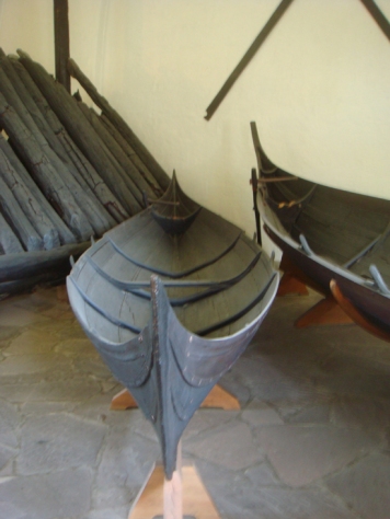 Viking rowboat
